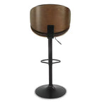 Signature Design by Ashley Tabouret de bar Bellatier contemporain à hauteur réglable, brun