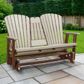 Fauteuil planeur deux places avec dossier en éventail et tablette/porte-gobelet rabattable American Furniture Classics - S.O.