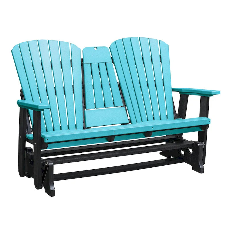 Fauteuil planeur deux places avec dossier en éventail et tablette/porte-gobelet rabattable American Furniture Classics - S.O.