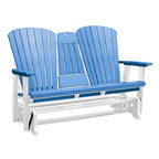 Fauteuil planeur deux places avec dossier en éventail et tablette/porte-gobelet rabattable American Furniture Classics - S.O.