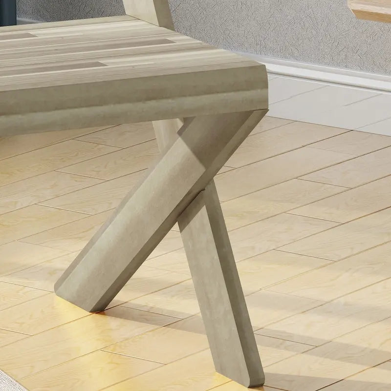 Banc en bois d'acacia style ferme par Christopher Knight Home