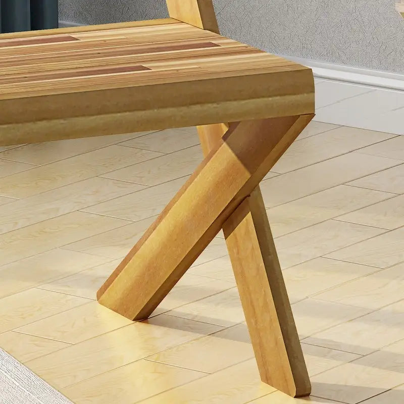 Banc en bois d'acacia style ferme par Christopher Knight Home