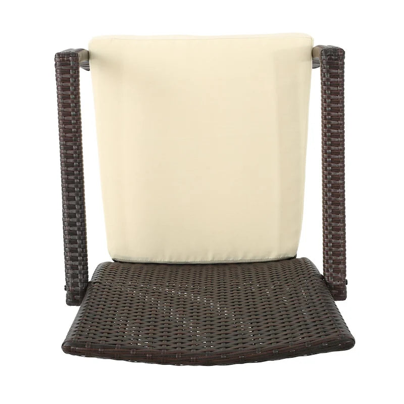 Ensemble repas d'extérieur 7 pièces Corleone avec coussins par Christopher Knight Home