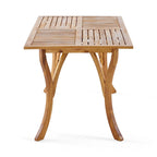 Ensemble repas d'extérieur 7 pièces Corleone avec coussins par Christopher Knight Home