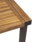 Ensemble de salle à manger d'extérieur Esfera 8 places en bois d'acacia et aluminium moulé avec coussins par Christopher Knight Home