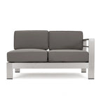 Ensemble de conversation et canapé d'extérieur 11 pièces Cape Coral par Christopher Knight Home