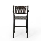 Tabouret de bar d'extérieur Tahoe 29 en aluminium (ensemble de 4) par Christopher Knight Home