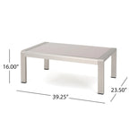 Ensemble repas d'extérieur Cape Coral + salon de jardin + chaises longues + table basse de Christopher Knight Home