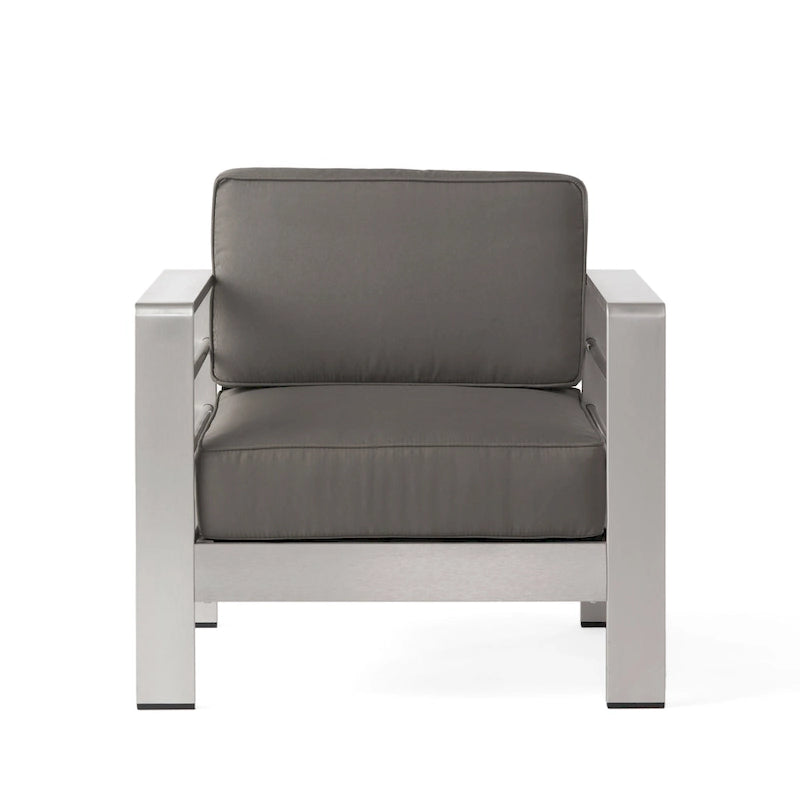 Ensemble repas d'extérieur Cape Coral + salon de jardin + chaises longues + table basse de Christopher Knight Home