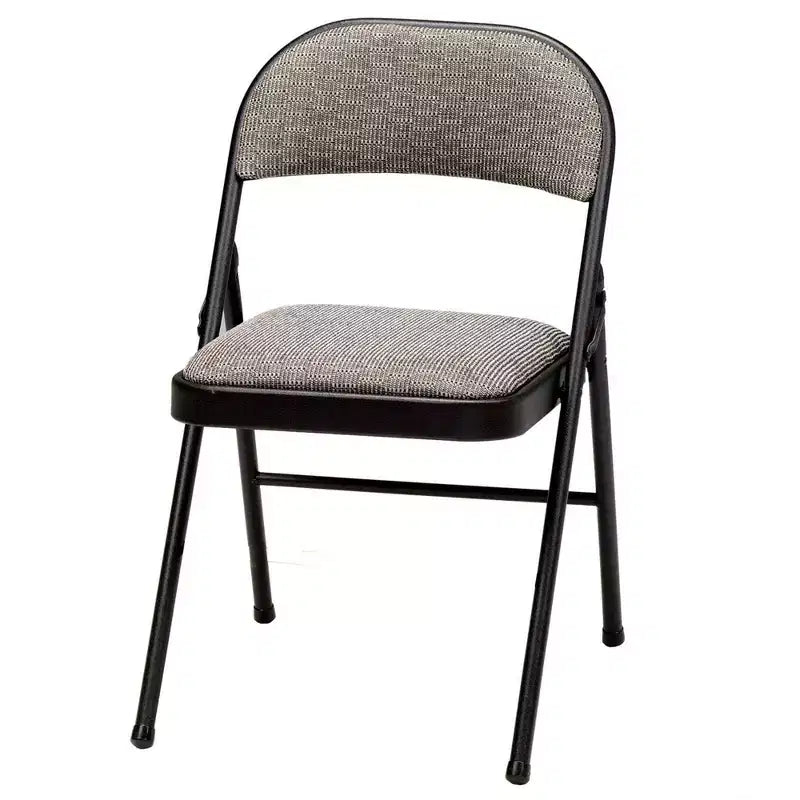 MECO Lot de 4 chaises pliantes rembourrées de luxe Sudden Comfort avec assise de 40,6 x 40,6 cm et patins de protection pour les pieds