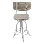 Tabouret de bar réglable en hauteur Carolina Living Mason