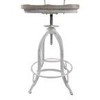 Tabouret de bar réglable en hauteur Carolina Living Mason
