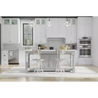 Tabouret de bar réglable en hauteur Carolina Living Mason