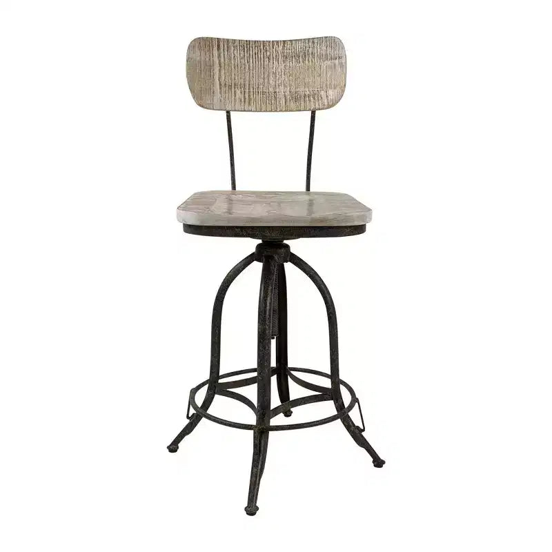 Tabouret de bar réglable en hauteur Carolina Living Mason