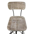 Tabouret de bar réglable en hauteur Carolina Living Mason