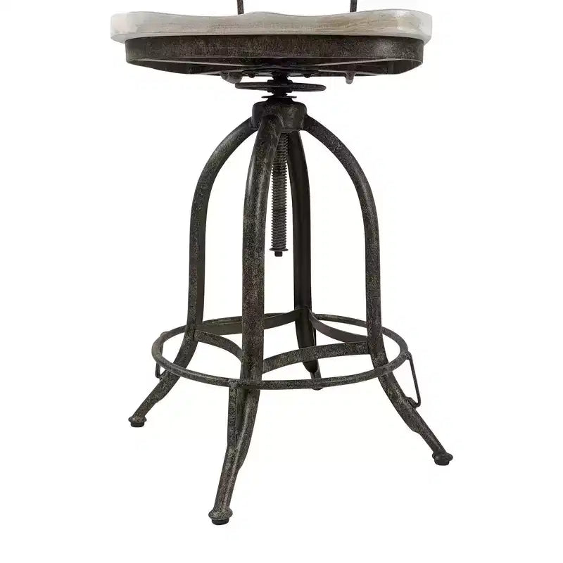 Tabouret de bar réglable en hauteur Carolina Living Mason