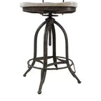 Tabouret de bar réglable en hauteur Carolina Living Mason