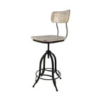 Tabouret de bar réglable en hauteur Carolina Living Mason