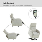 Fauteuil inclinable motorisé Elisa Power (lot de 2) avec base métallique