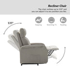 Fauteuil inclinable motorisé Elisa Power (lot de 2) avec base métallique