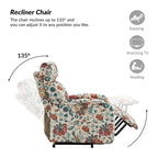 Fauteuil inclinable motorisé Elisa Power (lot de 2) avec base métallique