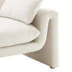 Canapé en tissu bouclé Waverly