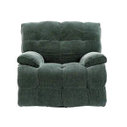Fauteuil de salon inclinable fonctionnel avec accoudoirs pivotants à 360 degrés Style moderne