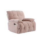 Fauteuil de salon inclinable fonctionnel avec accoudoirs pivotants à 360 degrés Style moderne
