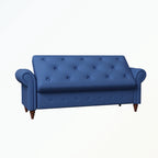 Banc de rangement capitonné