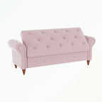 Banc de rangement capitonné