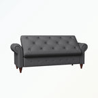 Banc de rangement capitonné