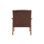 Lot de 2 fauteuils d'appoint modernes du milieu du siècle avec table d'appoint