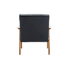 Lot de 2 fauteuils d'appoint modernes du milieu du siècle avec table d'appoint