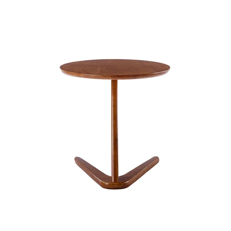 Lot de 2 fauteuils d'appoint modernes du milieu du siècle avec table d'appoint