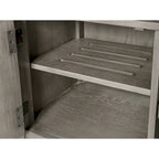 Meuble TV Origins by Alpine Newport en bois couleur pierre