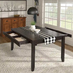 Table à manger rectangulaire Elena Wood par iNSPIRE Q Classic