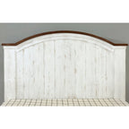 Ensemble de chambre à coucher 3 pièces Ynez Farmhouse White Pine avec panneau et port USB par Furniture of America