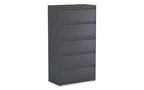Alera Lateral File, 5 Legal/Letter/A4/A5-Size File Drawers, Charcoal, 36 x 18.63 x 67.63