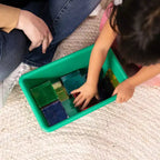 Étagère de rangement à 5 niveaux ECR4Kids avec 15 bacs de rangement, 5x3, organisation polyvalente