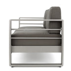 Ensemble de canapé 3 pièces en aluminium d'extérieur Cape Coral par Christopher Knight Home
