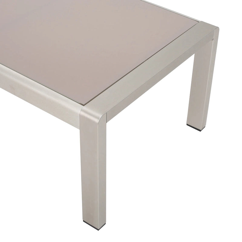 Ensemble de canapé 3 pièces en aluminium d'extérieur Cape Coral par Christopher Knight Home