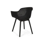 Ensemble de salle à manger d'extérieur 7 pièces Lotus en bois et résine par Christopher Knight Home
