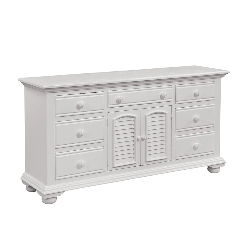 Commode triple et miroir Beachcrest (en option)