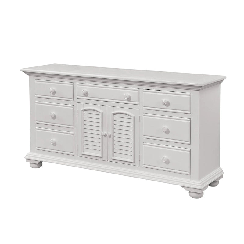 Commode triple et miroir Beachcrest (en option)