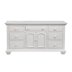 Commode triple et miroir Beachcrest (en option)