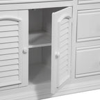 Commode triple et miroir Beachcrest (en option)