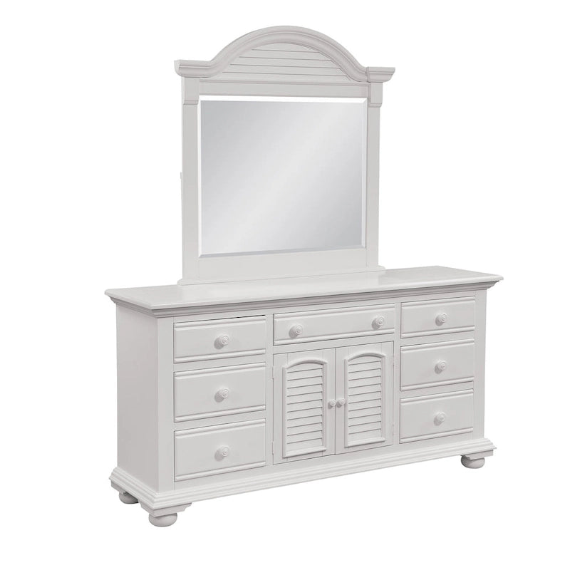 Commode triple et miroir Beachcrest (en option)