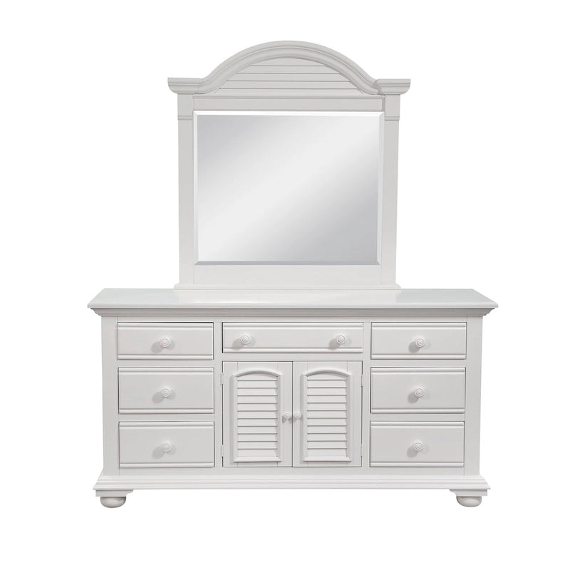 Commode triple et miroir Beachcrest (en option)