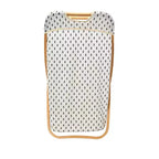 Panier à linge en bambou motif arbre pliant en X Household Essentials