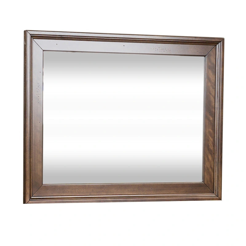 Commode et miroir Saddlebrook Tobacco Copper Grove